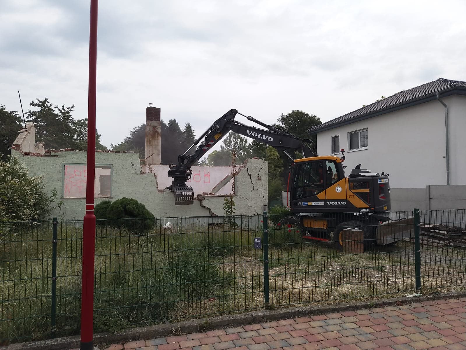 Abrissarbeiten